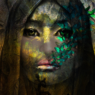 Arts numériques intitulée "Sacrilege" par Dodi Ballada, Œuvre d'art originale, Peinture numérique