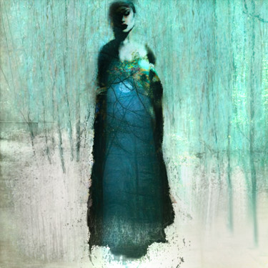 Digital Arts titled "snow white 2020" by Dodi Ballada, Original Artwork, Digital Painting