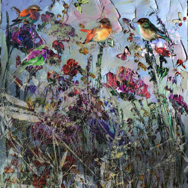 Digital Arts titled "Some birds are not…" by Dodi Ballada, Original Artwork, Digital Painting