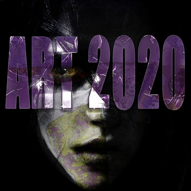 「ART 2020」というタイトルのデジタルアーツ Dodi Balladaによって, オリジナルのアートワーク, デジタル絵画