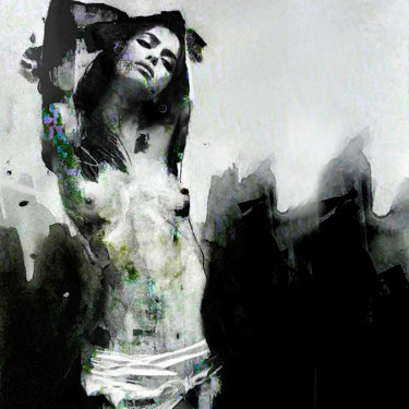 Digital Arts titled "Why do I feel so la…" by Dodi Ballada, Original Art, Digital Painting