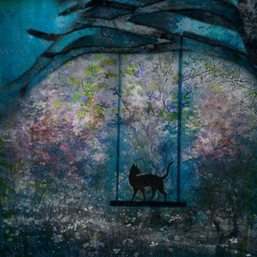 Digitale Kunst mit dem Titel "Blossom by blossom…" von Dodi Ballada, Original-Kunstwerk, 2D digitale Arbeit