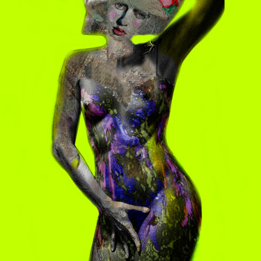 Digital Arts titled "Did she just ...ask…" by Dodi Ballada, Original Artwork, 2D Digital Work
