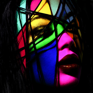 Arte digitale intitolato "When the colours sp…" da Dodi Ballada, Opera d'arte originale, Lavoro digitale 2D