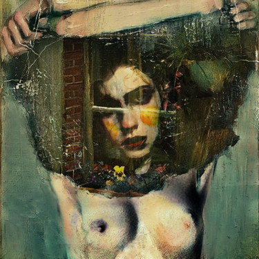 Digital Arts titled "She was accumulatin…" by Dodi Ballada, Original Artwork, 2D Digital Work