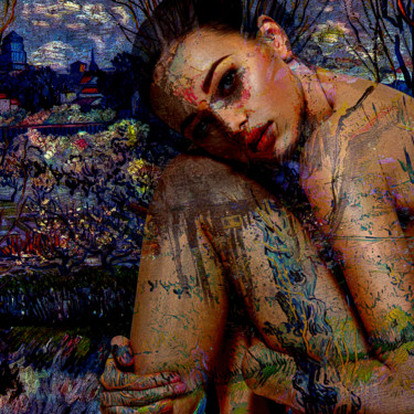 Arte digitale intitolato "Painting is just an…" da Dodi Ballada, Opera d'arte originale, Lavoro digitale 2D