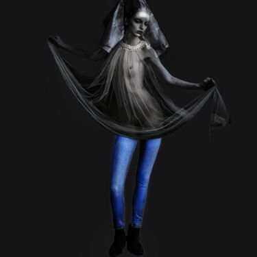 We don’t know what’s tighter, our jeans or... Digital Arts titled "We don’t know what’…" by Dodi Ballada, Original Art, Digital Painting