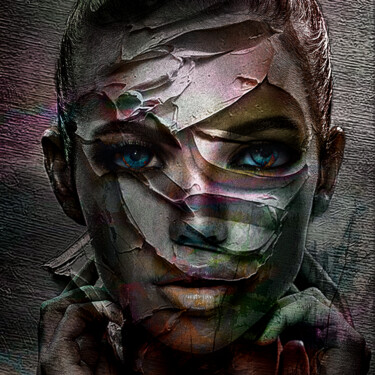 Цифровое искусство под названием "My brush strokes st…" - Dodi Ballada, Подлинное произведение искусства, 2D Цифровая Работа