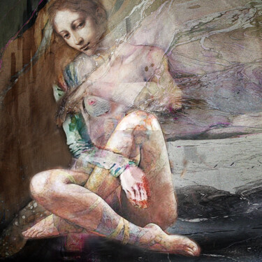 Arts numériques intitulée "wiser people so ful…" par Dodi Ballada, Œuvre d'art originale, Peinture numérique