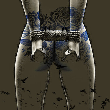Digital Arts titled "Hands bound togethe…" by Dodi Ballada, Original Artwork, 2D Digital Work