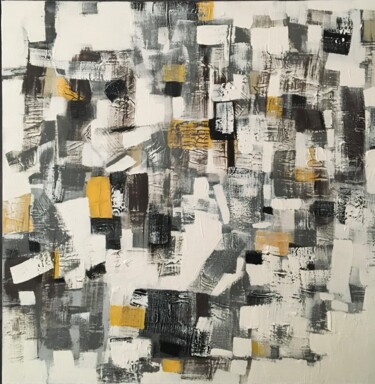 Painting titled "Composition" by Dominique Corti, Original Artwork, Acrylic