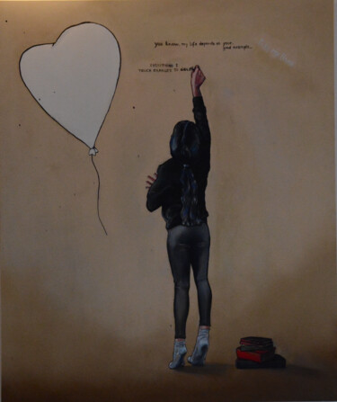 Картина под названием "Take me by the hand" - Domenico Gareri (DEO), Подлинное произведение искусства, Масло