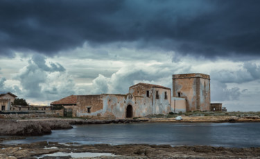 Fotografia intitolato "La Tonnara dell'Orsa" da Domenico Guddo, Opera d'arte originale