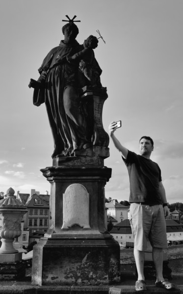 Fotografía titulada "Statue moderne" por Domenico Guddo, Obra de arte original