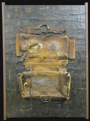 Peinture intitulée "valise.jpg" par Domieff, Œuvre d'art originale
