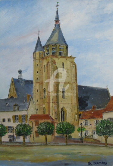 Painting titled "Saint-Jacques-d-ill…" by Bertrand Domin, Original Artwork