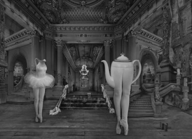 Fotografie mit dem Titel "Tea Dance" von Dominic Rouse, Original-Kunstwerk, Fotomontage