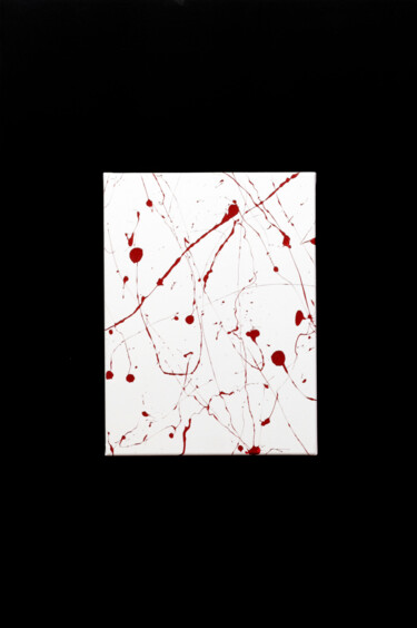 Картина под названием "Feelings" - Dominic St-Aubin, Подлинное произведение искусства, Акрил Установлен на Деревянная панель