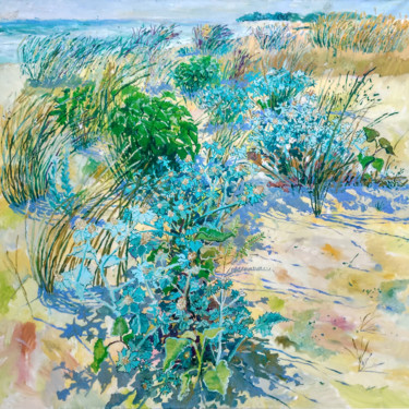 제목이 "Sunshine on my Soul…"인 미술작품 Dominic Virtosu로, 원작, 기름 나무 들것 프레임에 장착됨