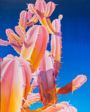 Картина под названием "Warm Soul" - Dominic Virtosu, Подлинное произведение искусства, Масло Установлен на Деревянная рама д…