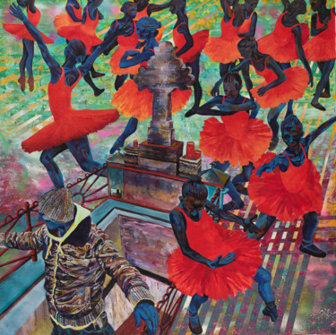 After Life Peinture intitulée "After Life" par Dominic Virtosu, Œuvre d'art originale, Huile Monté sur Châssis