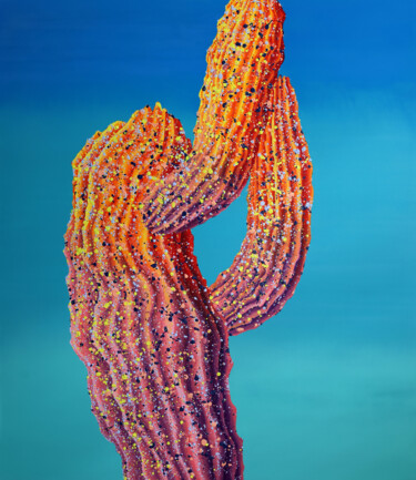 Картина под названием "Serenity" - Dominic Virtosu, Подлинное произведение искусства, Масло Установлен на Деревянная рама дл…