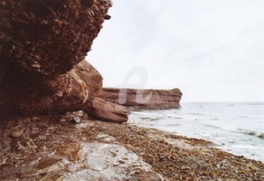 Photographie intitulée "Gaspésie,côte burin…" par Dominick, Œuvre d'art originale