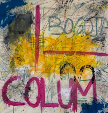 Malerei mit dem Titel "Bogotá" von Dominik Robert Brunner, Original-Kunstwerk, Acryl