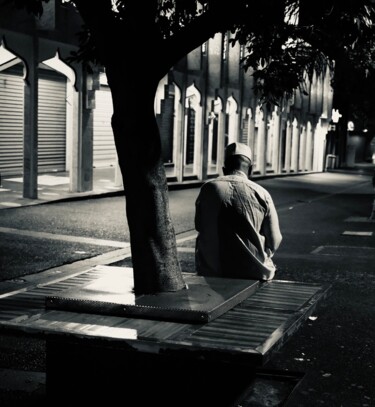 Фотография под названием "Meditation" - Dominique Alquier, Подлинное произведение искусства, Цифровая фотография