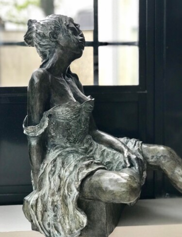 Sculpture titled "Angèle" by Dominique Beyssey, Original Artwork