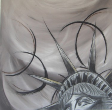 Peinture intitulée "Freedom" par Dominique Biagini, Œuvre d'art originale, Acrylique