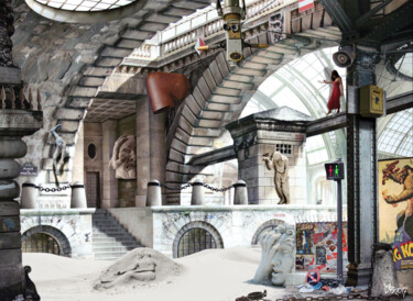 Arts numériques intitulée "Extravagance 08" par Dominique Boucher, Œuvre d'art originale, Photo montage