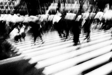 Fotografía titulada "Shibuya Tokyo" por Dominique Cahier, Obra de arte original, Fotografía digital