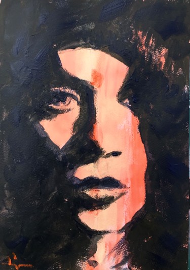 Painting titled "Chiaroscuro #2" by Dominique Dève, Original Artwork, Acrylic