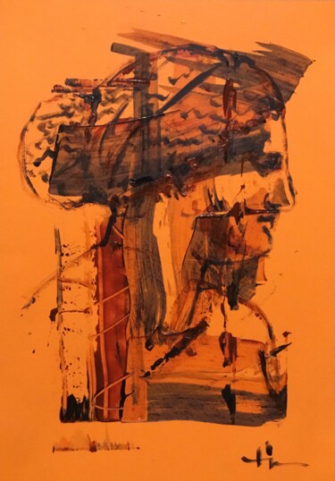 Картина под названием "Aphrodite 2022" - Dominique Dève, Подлинное произведение искусства, Акрил