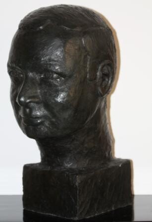 Скульптура под названием "JEAN" - Dominique Ferrandon-Lamy, Подлинное произведение искусства, Терракота