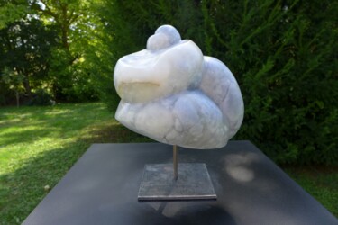 Sculpture titled "FERTILITE" by Dominique Ferrandon-Lamy, Original Artwork, Stone