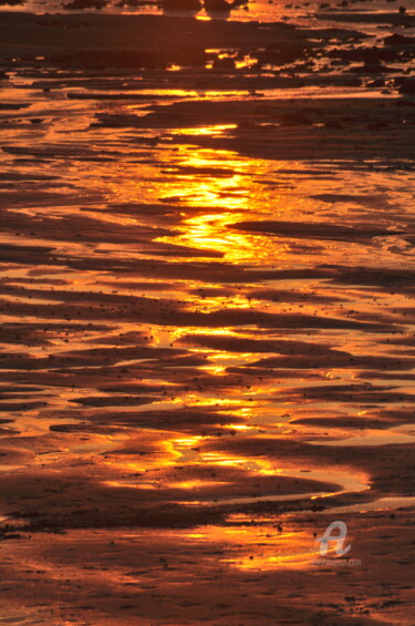 Photographie intitulée "Reflets du soleil" par Dominique Goujard, Œuvre d'art originale