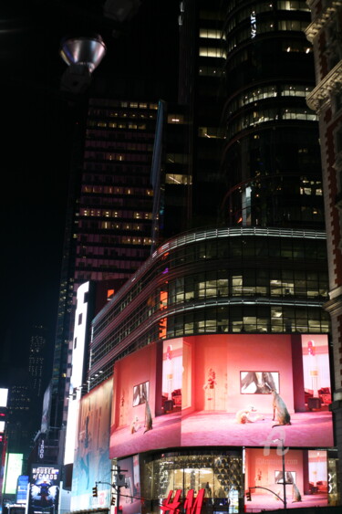 Photographie intitulée "Times Square 2" par Dominique Goujard, Œuvre d'art originale