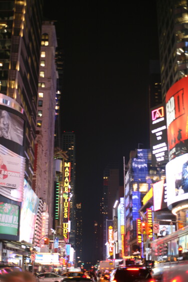 Photographie intitulée "Times Square 7" par Dominique Goujard, Œuvre d'art originale