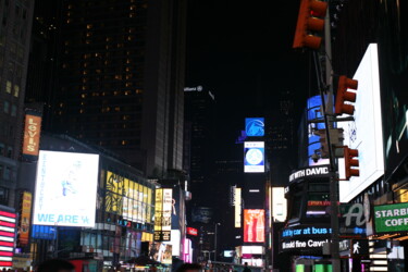 Photographie intitulée "Times Square 13" par Dominique Goujard, Œuvre d'art originale