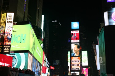 Photographie intitulée "Times Square 31" par Dominique Goujard, Œuvre d'art originale
