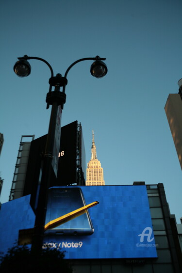 Photographie intitulée "Times Square 88" par Dominique Goujard, Œuvre d'art originale