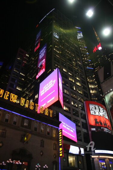 Photographie intitulée "Times Square 94" par Dominique Goujard, Œuvre d'art originale