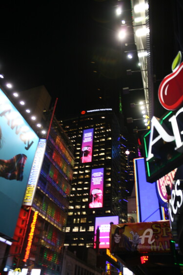 Фотография под названием "Times Square 95" - Dominique Goujard, Подлинное произведение искусства