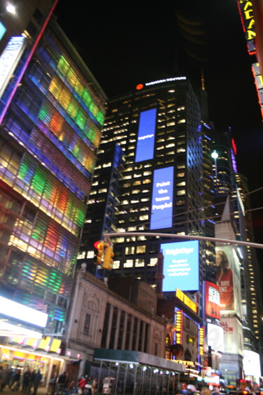 Photographie intitulée "Times Square 96" par Dominique Goujard, Œuvre d'art originale