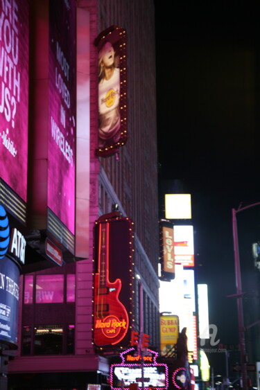 Photography titled "Times Square 107" by Dominique Goujard, Original Artwork