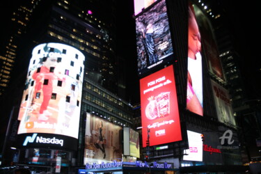 Photographie intitulée "Times Square 118" par Dominique Goujard, Œuvre d'art originale