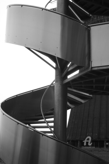 Photographie intitulée "186 escalier colima…" par Dominique Goujard, Œuvre d'art originale, Photographie numérique