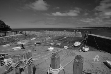 Photographie intitulée "1993 Port Racine (M…" par Dominique Goujard, Œuvre d'art originale, Photographie numérique